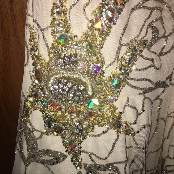 One Shoulder Dress, Couture - Picture 4 of 5